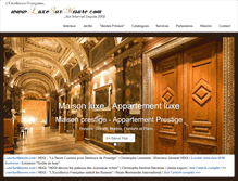 Tablet Screenshot of luxesurmesure.com
